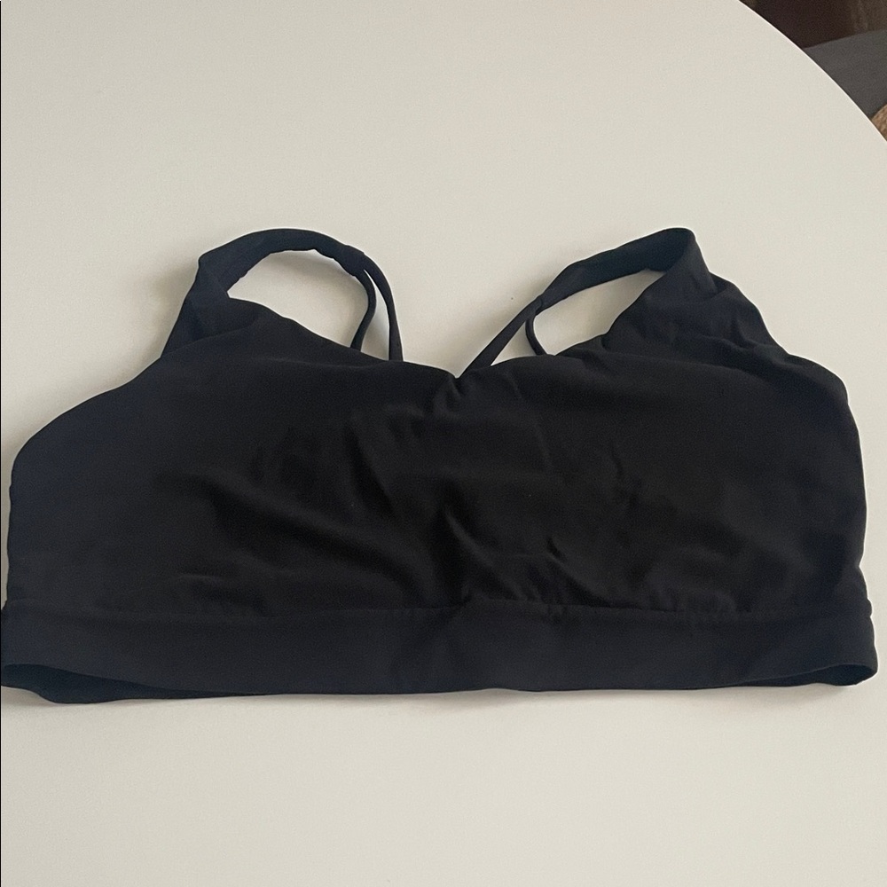 Athleta Plus Women's Black Strappy Bralette‎ No Size Tag